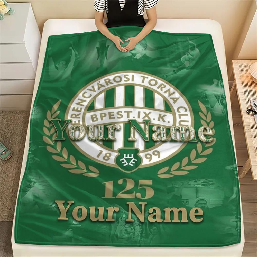 1PC Bpest Ixk Anniversary Custom Name Patterned Flannel Blanket Suitable For All Seasons For Home Decor Warmth And Comfort Gifts Holiday Present