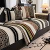 Four Seasons Universal  New Chenier Sofa Cushion Leather Sofa Cover Non-Slip Sofa Cover Cloth Towel Seat Cushion