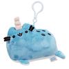 Pusheen [Q1861] - Плюшевый брелок 'Pusheen' (кит-единорог) синий - 9 см