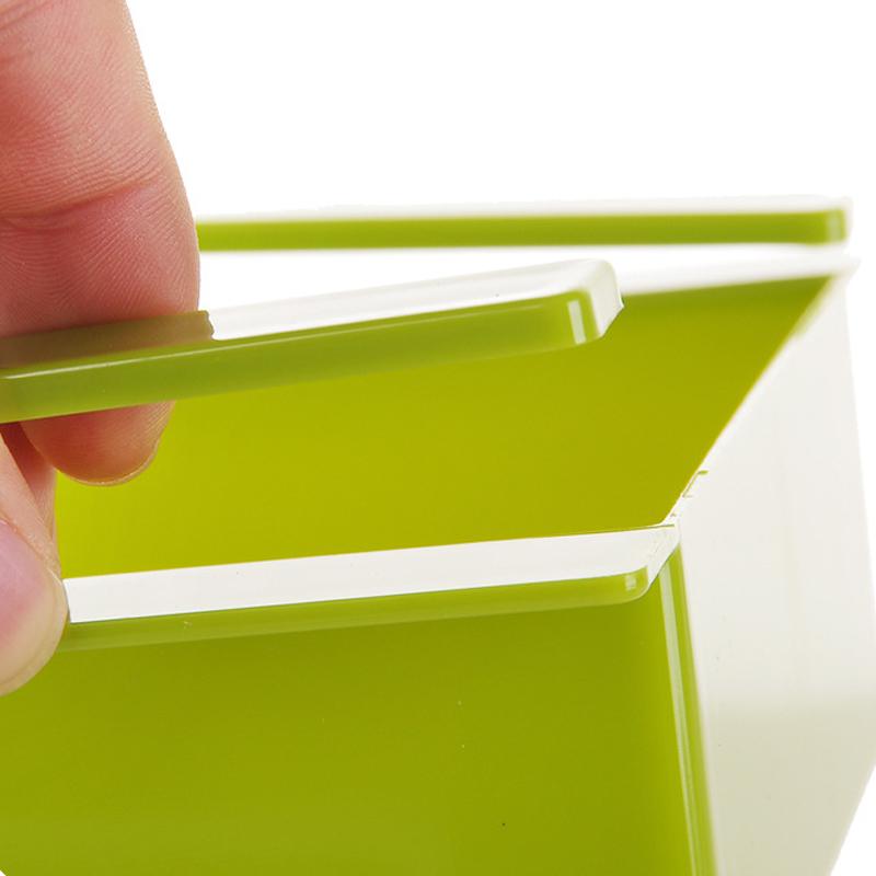 Ящик для хранения в холодильнике Пластиковый органайзер для холодильника Выдвижной ящик Контейнер Полка Фрукты Яйца Пищевые лотки Кухонные принадлежности