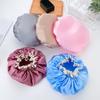 Waterproof Bath Hat Bathroom Shower Hair Cover Women Supplies Shower Cap Adult Shower Bath Bathing Caps Bathroom Caps