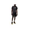 Футболка Air Jordan MJ Core Blank Diamond 45 Черный меланж Мужские топы IF2950-045