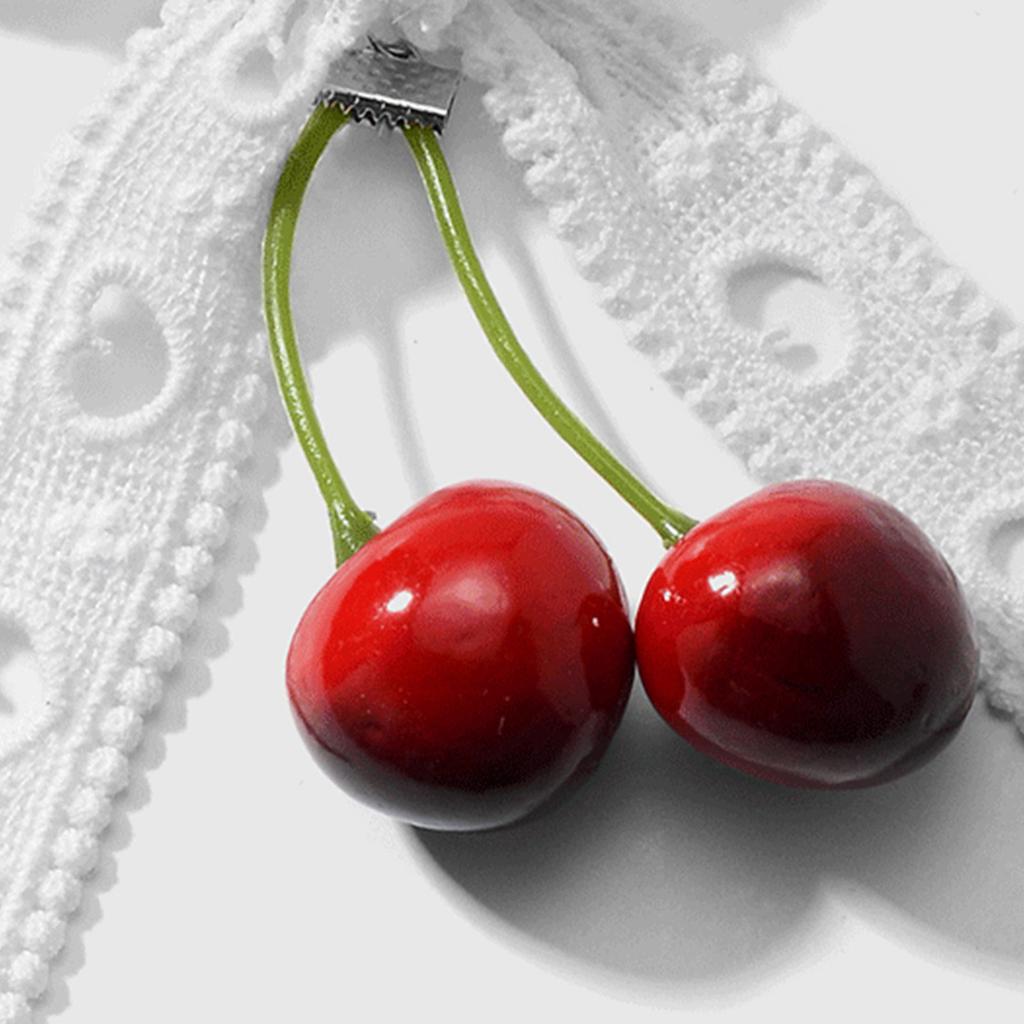 Элегантный шарм-бантик «Вишенки», шарм «Любовь», портативный брелок, прочная подвеска для сумок, идеально подходит для ежедневного использования, для подарков