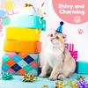 12Pcs Mini Dog Cat Hat Birthday Party Hat Puppy Cap Creative Kitten Cap Costume Accessories for Pet Birthday Party Decor