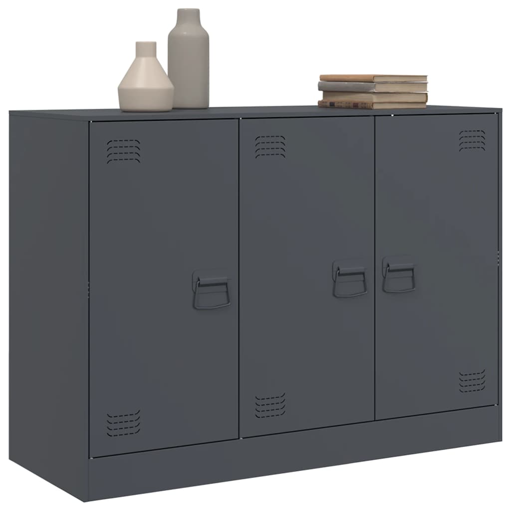 Sideboard Anthracite 99 x 39 x 73 cm Steel