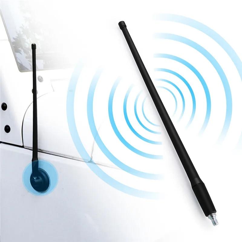 Антенна Reflex 13 "AM FM-радио для Jeep Wrangler JK JL 2007 2008 2009 2010 2011 2012 2013 2014 2015 2016 2017 2018 Rugged Ridge