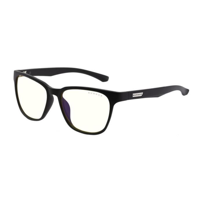 Lunettes - GUNNAR - BERKELEY - Couleur ONYX - Verres CLEAR - 35% filtration lumière bleue