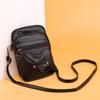 Women Crossbody Bag New Texture Shoulder Bag Phone Bag Soft Leather Chic Euro-American Style Mature Fashion Vintage Small Bag