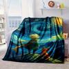 Prince's Nightly Embrace Blanket Flannel Blanket for bed, sofa, Camping, Hiking, Picnic Essentials, gift for family Fan gifts