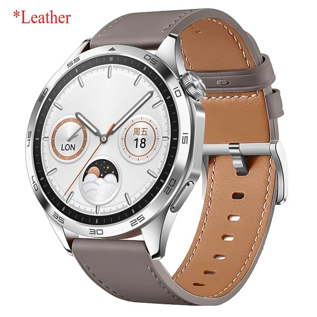 22 мм 20 мм Премиальный кожаный ремешок для HUAWEI WATCH GT 5 46 мм 5Pro GT 3 GT2 Pro 46 мм Ремешок Замена ремешка на запястье