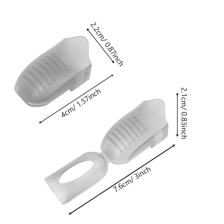 5 шт. зажимы для ногтей Soak Off Cap Clips, гель-лак, акриловые средства для снятия ногтей, маникюрный инструмент