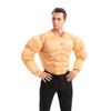Muscle Man Role Play T-Shirt: Fake Chest & Abs Costume for Boys