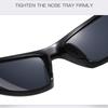 Поляризованные солнцезащитные очки ночного видения Спортивные поляризационные солнцезащитные очки Мужские уличные велосипедные очки Женские солнцезащитные очки + футляр