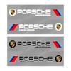 2 шт. Автомобильные 3D наклейки Наклейки на боковую часть кузова автомобиля Спортивные наклейки Автоаксессуары Для Porsche Boxster Cayenne Panamera Macan Cayman 911 918 996 917 991