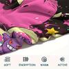 1Pc Gengar Print Flannel Blanket, High quality Comfortable for All Seasons, Home Decor, Warmth and Comfort, Perfect for Christmas Gifts