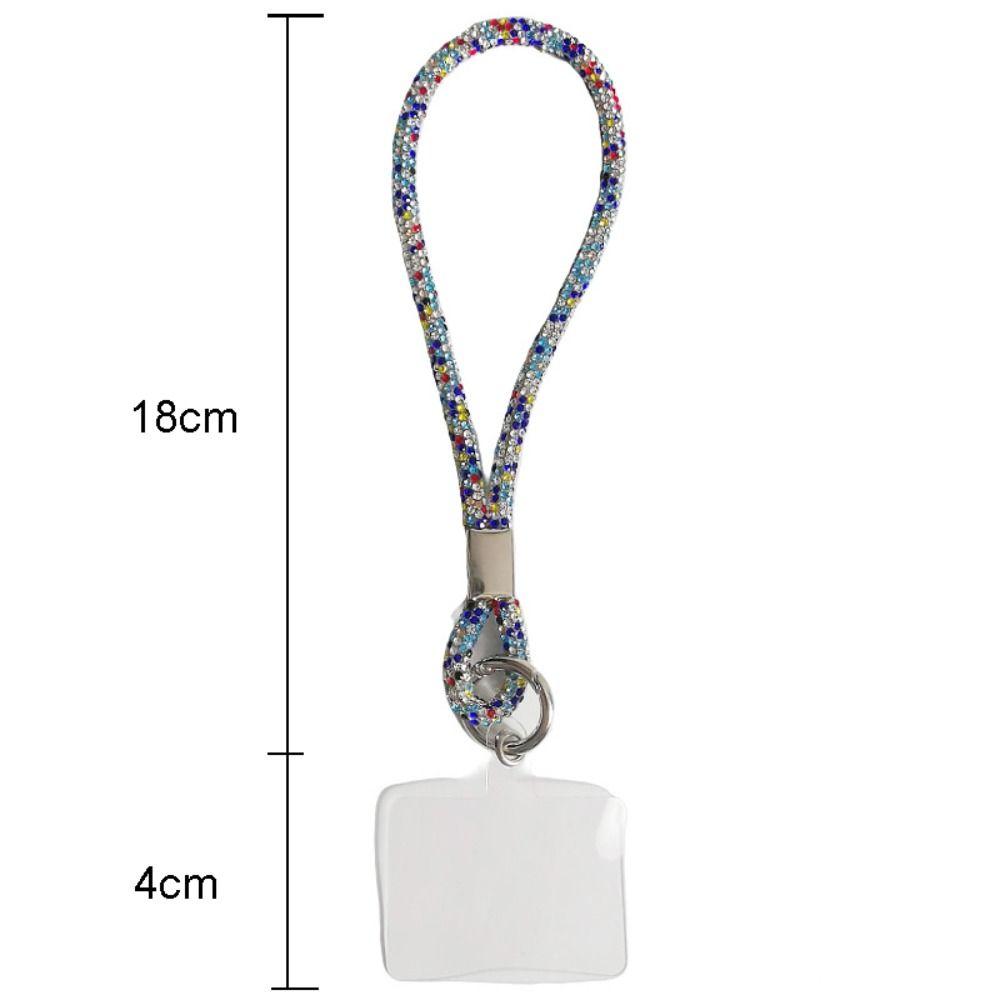 Блестящий шнурок для телефона со стразами Bling Bling Anti-lost Wrist Cable Аксессуары для телефона
