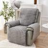 1Seater Plush Recliner Sofa Cover Soft Non-Slip Relax Lazy Boy Sofas Slipcovers Flannel Armchair Protector Case Home Decor