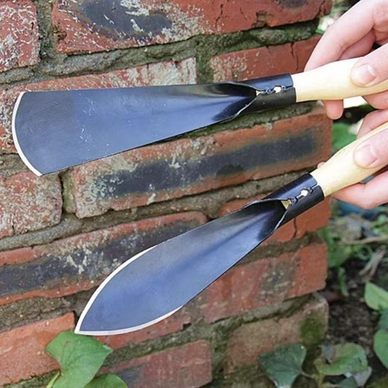 Multipurpose Steel Garden Shovel Ergonomic Design For Efficient Digging Weeding And Harvesting Plant