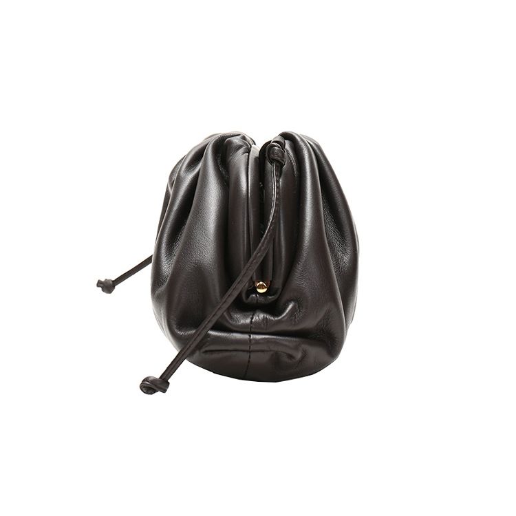 Bottega Veneta Mini Pouch Bag Fondente/Gold Women Pouches Brown 585852-VCP40-2132