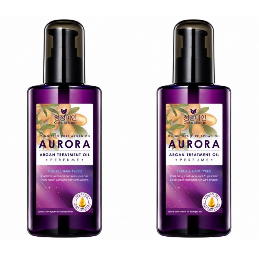 Chung Jung Miin Aurora Argan Treatment Hair Oil 140ml*2Pcs/4Pcs