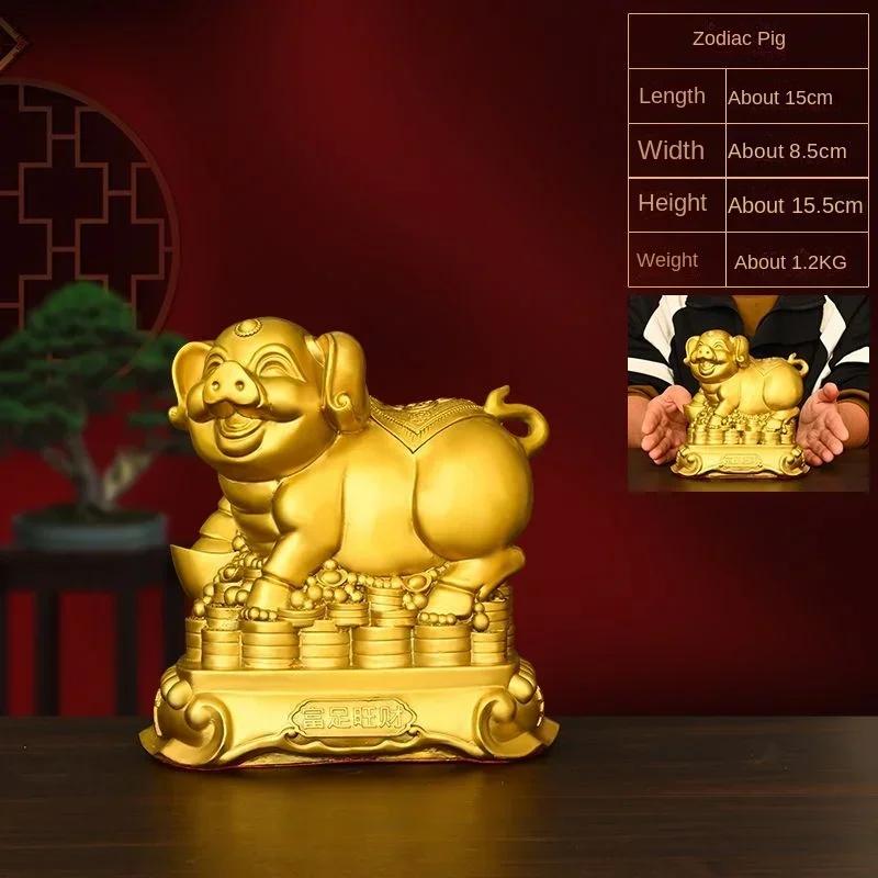 Медные ornaments 12 знаков зодиака Бык, Крыса, Тигр, Кролик, Дракон, Змея, Лошадь, Коза, Обезьяна, Петух, Собака, Свинья