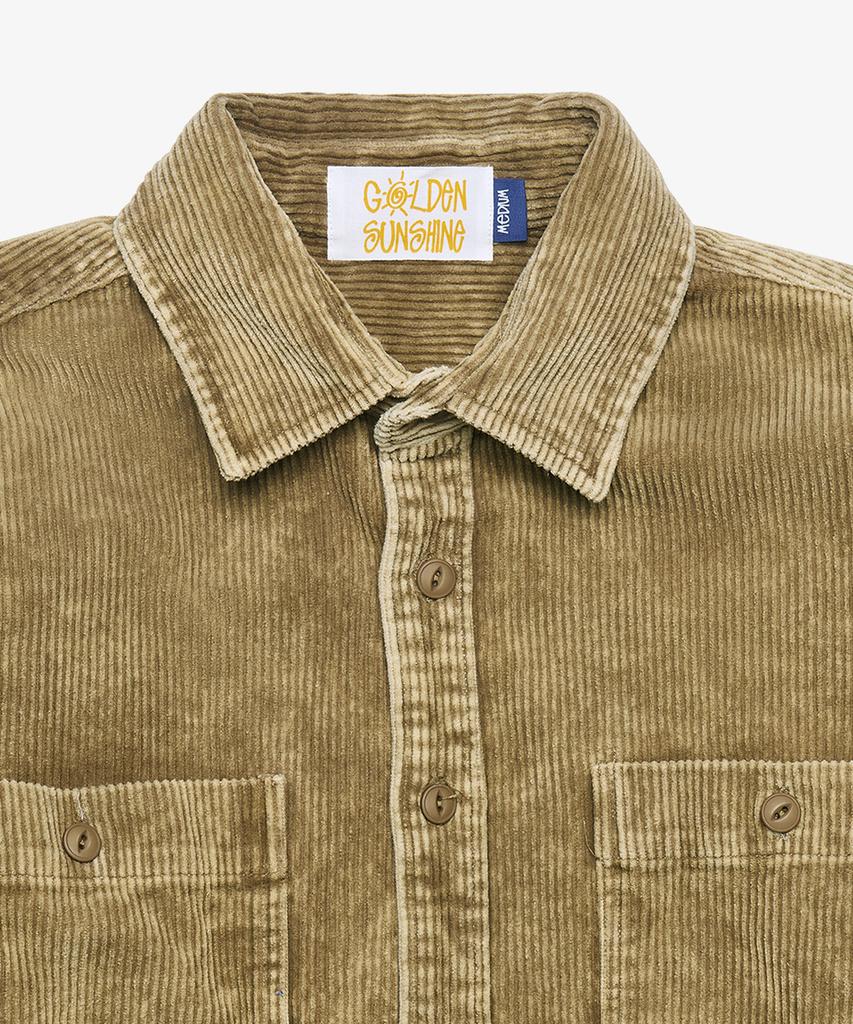 GOLDEN SUNSHINE Corduroy Washed Shirts_Beige