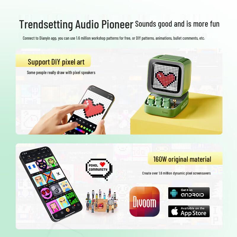 Ditoo-5Mic Portable Karaoke Bluetooth Speaker & Microphone CN plug (adapter included)
