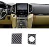 Soft Carbon Glove Box Switch Trim Sticker For Toyota Land Cruiser LC200 2005-12
