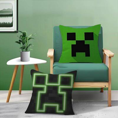 1 шт. Чехол на подушку для ПК-игры M-Minecraft, чехол для декоративной подушки в машину, для дивана, автомобиля, рождественский подарок