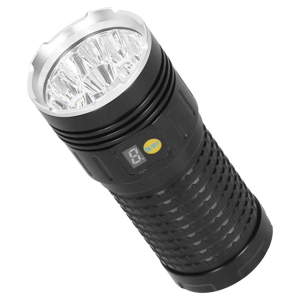 Portable LED Flashlight Torch USB Rechargeable IP65 Waterproof Light for Camping Outdoor