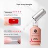 Yanrui Nail Strengthening & Matte Gel Polish Set for Rhinestones - Base & Top Coat Combo.