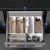Mamakura Cutlery Case and Cutlery Tray Extendable Drawer Dividers Easy To Clean Kitchen Storage Drawer Removable Cutlery Storage White (Extendable