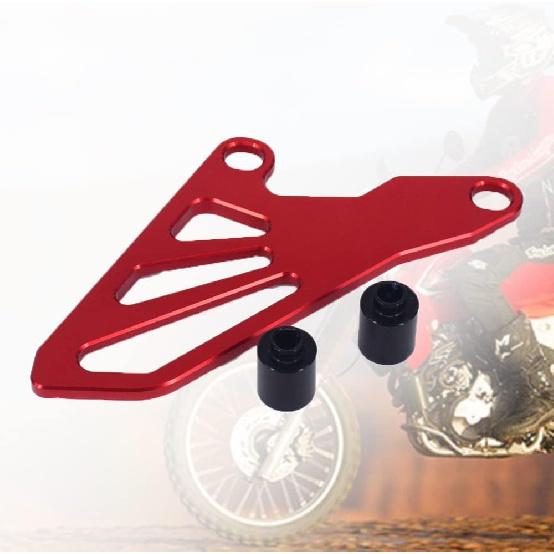 Rear Brake Disc Guard+Front Sprocket Cover Guard Protector CNC for CR250R 2002-2007 / CRF250R 2004-2009 / CRF250X 2004-2017