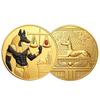 Ancient Egyptian Commemorative Coins Metal Museum Cultural and Creative, Commemorative Medals Collection Pyramid Pharaoh Relief Coins