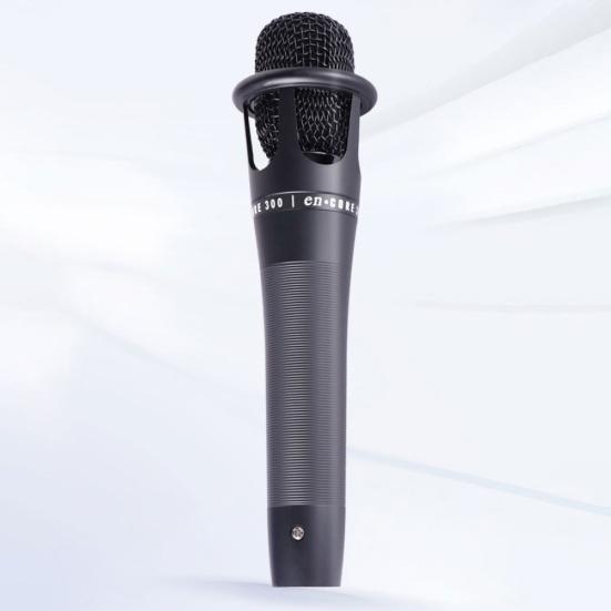 E300 Handheld Wired Condenser Microphone for Audio Broadcast Sound Recording