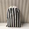 Printing Fabric Laundry Bag Cotton and Linen Drawstring Duffle Bag Durable Storage Bag