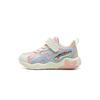 Li Ning Kids Comfortable Versatile Non-Slip Wear-Resistant Breathable Low-Top Casual Shoes Kids Casual Shoes Pink Blue YKNU108-4