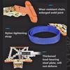 Snow Chains, Snow Tire Chains for Car SUV Pickup Trucks, Adjustable Universal Emergency Thickening Anti-skid Traction Chains,Tir