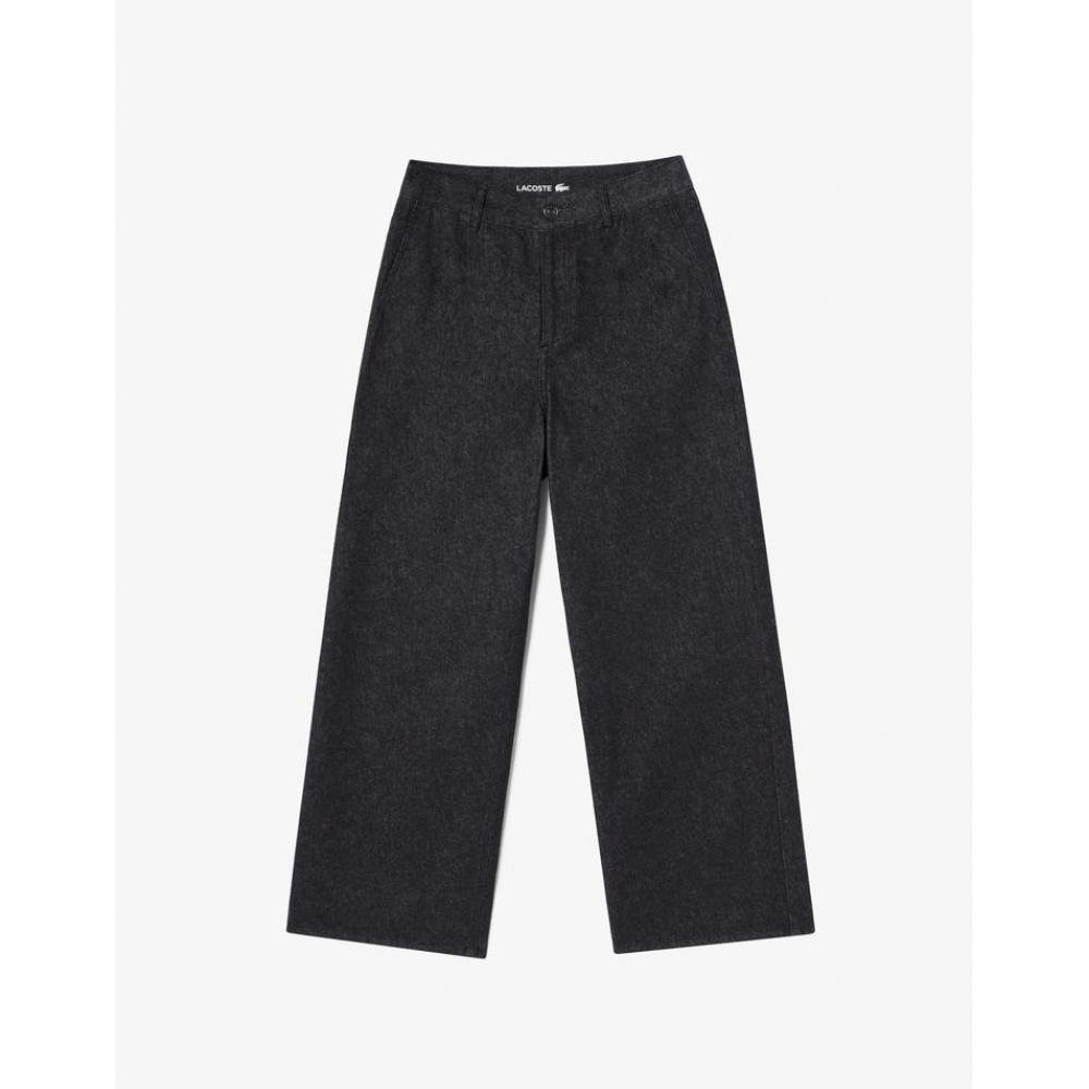 Lacoste Женские брюки S полуширокие, как у денима Hf708e 54nr 031