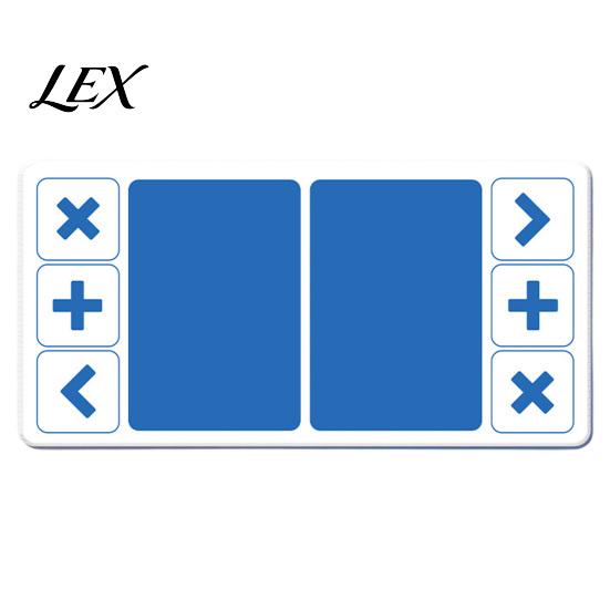 Fidget Toy Organizer Trading Board Mat, Non-Slip Rubber Table 24 x 12 Trade Pad Inch Kids Board, Gift for Collectors Non Slip Desk