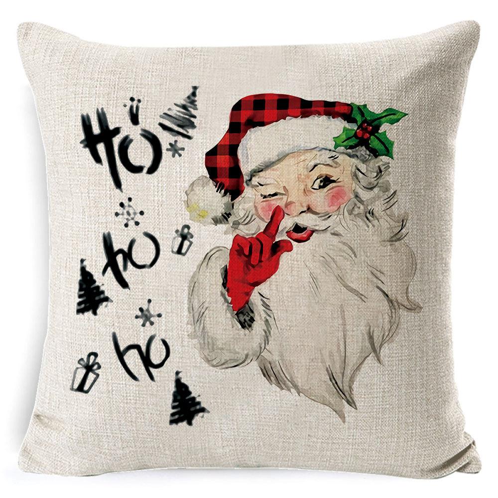 Pillowcase Christmas Pillowcase Light Luxury Pillowcase Ins Style Car Neck Cushion Office Lumbar Support