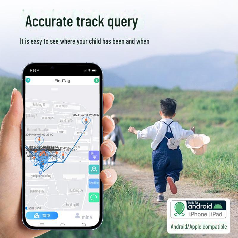 Универсальный GPS Bluetooth-трекер: Мультиплатформенное устройство для поиска потерянных домашних животных и пожилых людей
