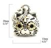 Good Vibrations Mexican Skull Cat Pendant