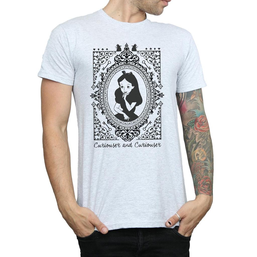 Disney Mens Alice In Wonderland Frame T-Shirt