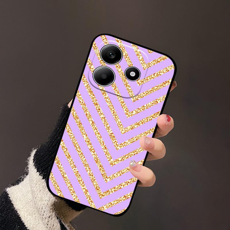 Чехол для Redmi Note 14 4G 5G Модный Милый Защитный Мягкий Силиконовый ТПУ Чехлы для Телефона Защитная Накладка Бампер для Телефона Redmi Note14