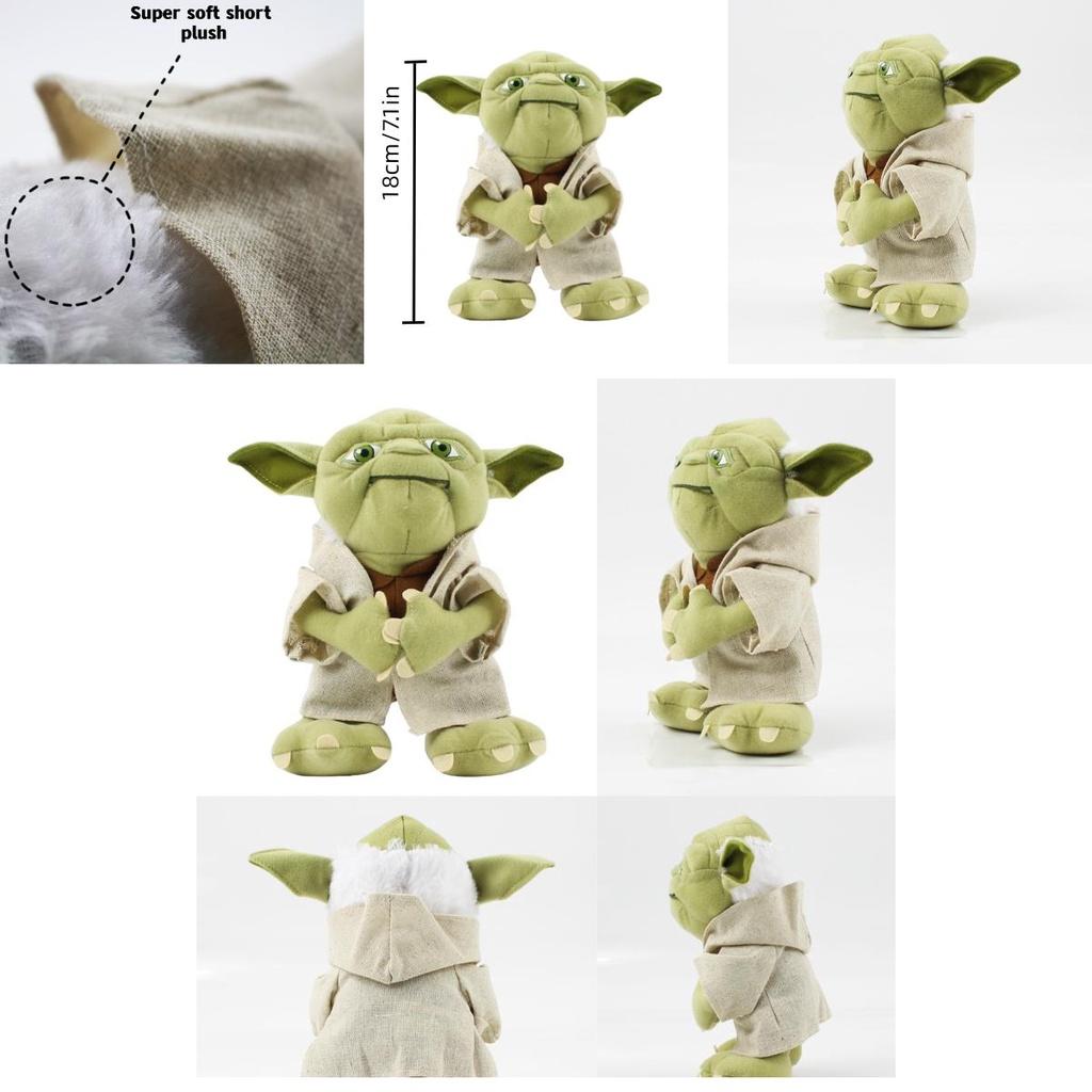 Soft And Cute Yoda Plush Doll For Collectors