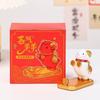 Rotating Goat Figurine Chinese Style Zodiac Goat Ornament Auspicious Sheep Ornament  Gift