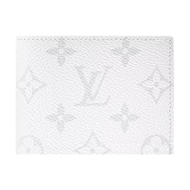 Louis Vuitton Seoul Limited Edition Jeju Dog Pattern Monogram Coated Canvas Passport Holder Men passport holder White M27083