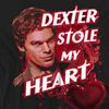Dexter Unisex Adult Bloody Heart T-Shirt