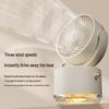 Susu 2025 Mini USB Oscillating Desktop Humidifier Fan